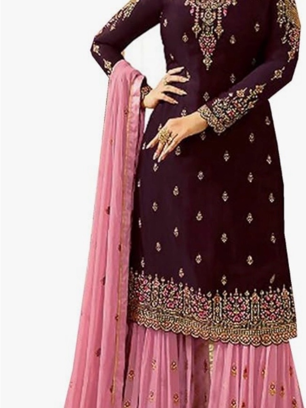 Indian/Pakistani party/ Wedding wear 2X-52